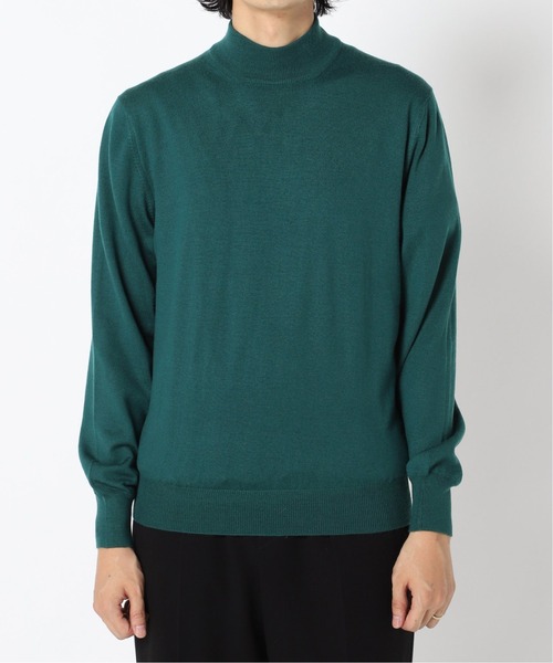 Gran Sasso（グランサッソ）の「【GRANSASSO / グランサッソ】別注 12ゲージ モックネック ニット（ニット/セーター・メンズ・ライトグレー/ブラック/ベージュ/ネイビー/ブラウン系その他/ブルー系その他・SMALL/MEDIUM/LARGE）」の20枚目の写真