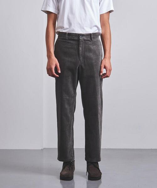 UNITED ARROWS（ユナイテッドアローズ）の「＜UNITED ARROWS＞ ワイドテーパード  ノープリーツ コーデュロイ 5ポケット（その他パンツ・メンズ・オフホワイト/ダークグレー・S/M/L/XL）」の11枚目の写真