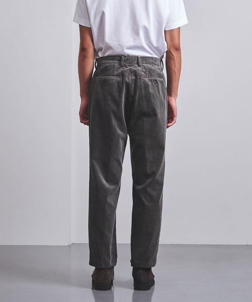UNITED ARROWS（ユナイテッドアローズ）の「＜UNITED ARROWS＞ ワイドテーパード  ノープリーツ コーデュロイ 5ポケット（その他パンツ・メンズ・オフホワイト/ダークグレー・S/M/L/XL）」の10枚目の写真