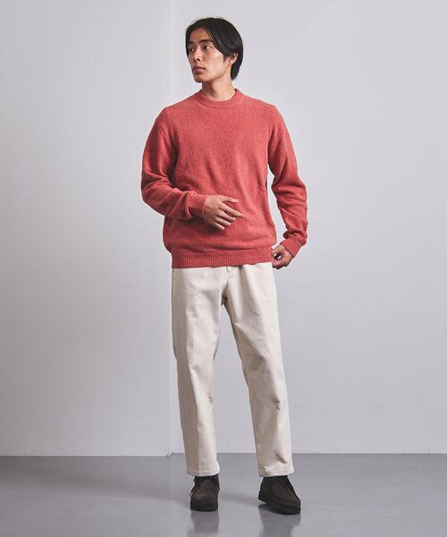 UNITED ARROWS（ユナイテッドアローズ）の「＜UNITED ARROWS＞ ワイドテーパード  ノープリーツ コーデュロイ 5ポケット（その他パンツ・メンズ・オフホワイト/ダークグレー・S/M/L/XL）」の7枚目の写真