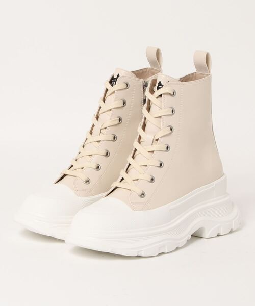 ハイカットレースアップブーツ ブーツ Wide シューズ Rodeo Crowns Rodeo Wide Bowl ロデオクラウンズ ワイドボウル のファッション