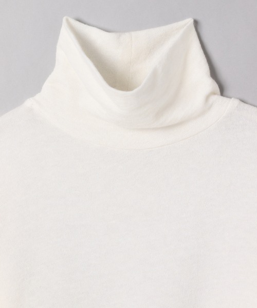 JEANASIS(ジーナシス)の「テンセルウールハイネックLST/239456(Tシャツ/カットソー・レディース・オフホワイト/ブラック/ライトブラウン/グリーン・FREE)」の21枚目の写真