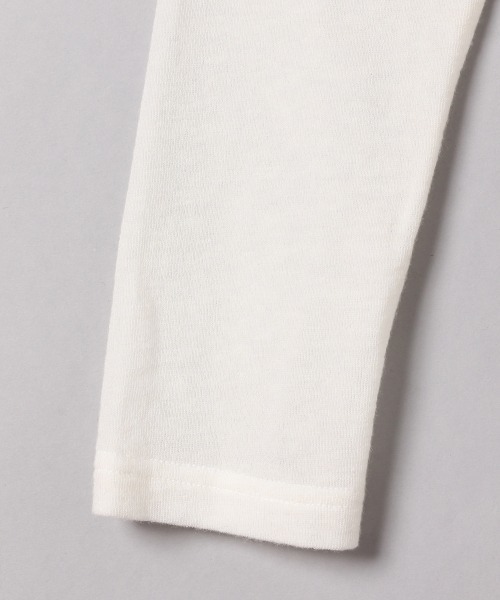 JEANASIS(ジーナシス)の「テンセルウールハイネックLST/239456(Tシャツ/カットソー・レディース・オフホワイト/ブラック/ライトブラウン/グリーン・FREE)」の10枚目の写真