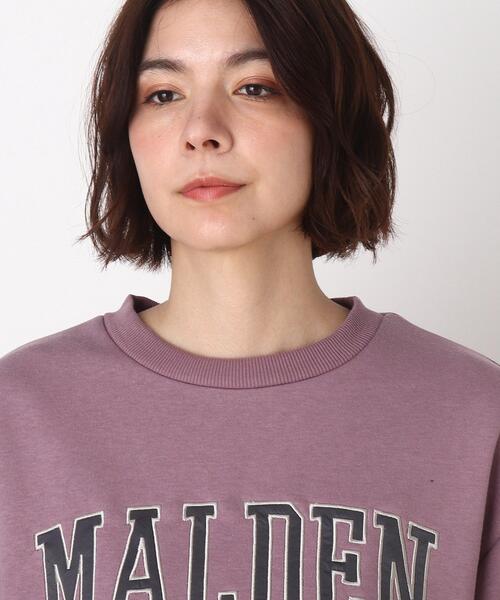 Cutie Blonde(キューティーブロンド)の「◆【S-L】刺繍ロゴプルオーバー(スウェット・レディース・ブラック/パープル/ナチュラル・01/02/03)」の11枚目の写真