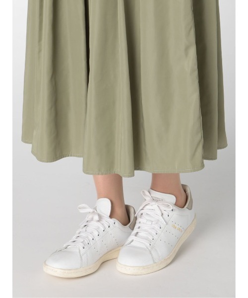 m.f.editorial（エムエフエディトリアル）の「エムエフエディトリアルレディース/m.f.editorial：Women  メモリータック ロングフレアースカート（スカート・レディース・オリーブ・LARGE/MEDIUM）」の10枚目の写真