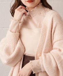 Chico | 【新色追加】ハイネックチュールメロープルオーバー(Tシャツ/カットソー)