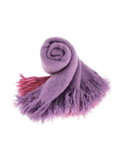 ELENDEEK（エレンディーク）の「モヘアキックスカラービッグストール（ストール/ショール・レディース・ピンク/ミント/ベージュ・FREE）」の4枚目の写真