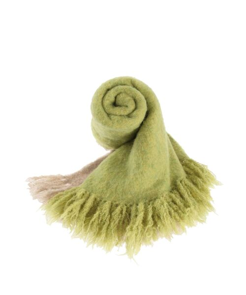 ELENDEEK（エレンディーク）の「モヘアキックスカラービッグストール（ストール/ショール・レディース・ピンク/ミント/ベージュ・FREE）」の9枚目の写真