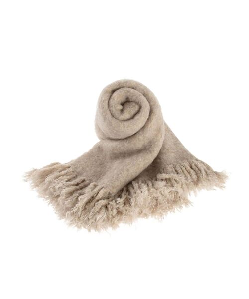 ELENDEEK（エレンディーク）の「モヘアキックスカラービッグストール（ストール/ショール・レディース・ピンク/ミント/ベージュ・FREE）」の16枚目の写真