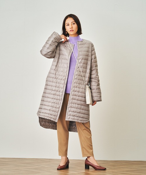 LE SOUK HOLIDAY(ルスークホリデー)の「片畔ハイネックプルオーバー(ニット/セーター・レディース・オフホワイト/ラベンダー/モカ・M/L/S)」の16枚目の写真