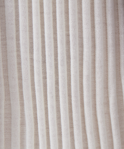 Rouge vif（ルージュヴィフ）の「リブニットワンピース（ワンピース・レディース・ホワイト/レッド/グレー・フリー）」の13枚目の写真