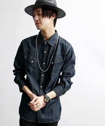WEGO | WEGO/◆デニムウエスタンシャツ(シャツ/ブラウス)