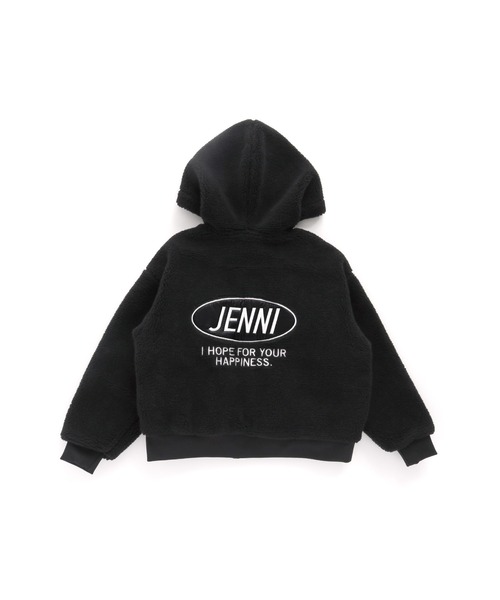 SISTER JENNI(SISTER JENNI)の「合皮ワッペンボアZIPパーカー(パーカー・キッズ・ブラック/ベージュ/ピンク・130cm/140cm/150cm/160cm)」の17枚目の写真