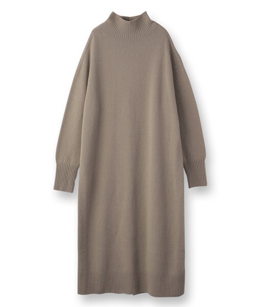 UNTITLED（アンタイトル）の「◇ウールカシミヤニットロングワンピース