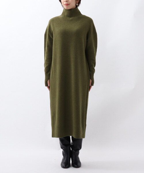 UNTITLED（アンタイトル）の「◇ウールカシミヤニットロングワンピース
