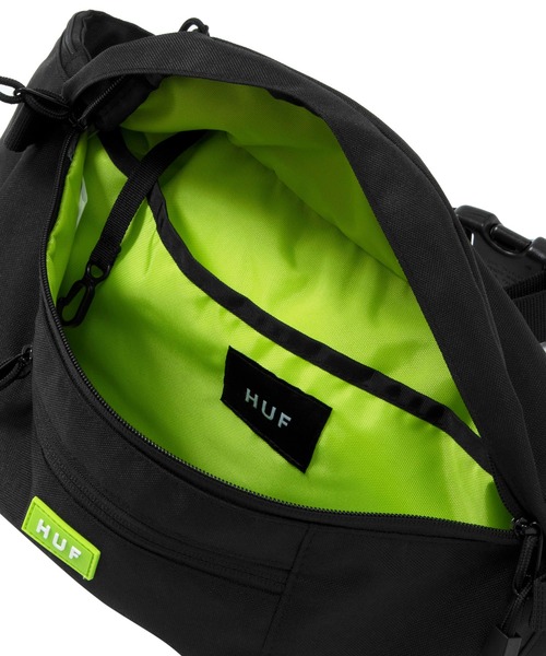 HUF（ハフ）の「HYDE WAIST BAG / HUF ウエストバッグ 4.5L（ボディバッグ/ウエストポーチ・メンズ・ブラック・O/S）」の3枚目の写真