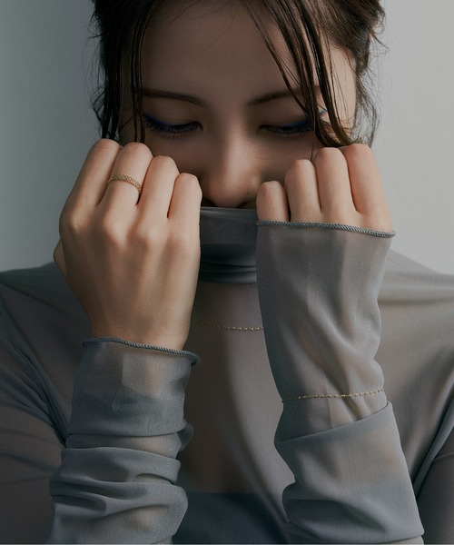 セール】K18 ビスマルク チェーンリング（リング）｜Jewel closet by