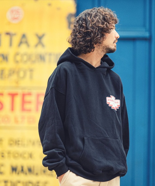 MARBLES(マーブルズ)の「MARBLES (マーブルズ)mpa2750-HQ PARKA (PARADISE) パーカー(パーカー・メンズ・ブラック/ピンク/ブルー・SMALL/MEDIUM/LARGE/X-LARGE)」の5枚目の写真