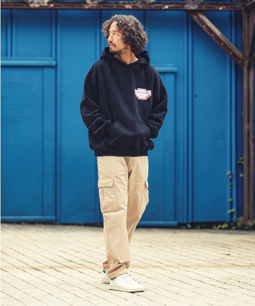 MARBLES(マーブルズ)の「MARBLES (マーブルズ)mpa2750-HQ PARKA (PARADISE) パーカー(パーカー・メンズ・ブラック/ピンク/ブルー・SMALL/MEDIUM/LARGE/X-LARGE)」の7枚目の写真