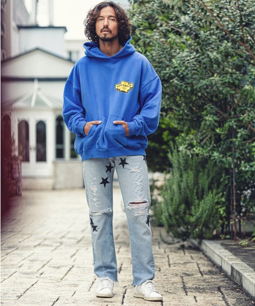 MARBLES(マーブルズ)の「MARBLES (マーブルズ)mpa2750-HQ PARKA (PARADISE) パーカー(パーカー・メンズ・ブラック/ピンク/ブルー・SMALL/MEDIUM/LARGE/X-LARGE)」の10枚目の写真