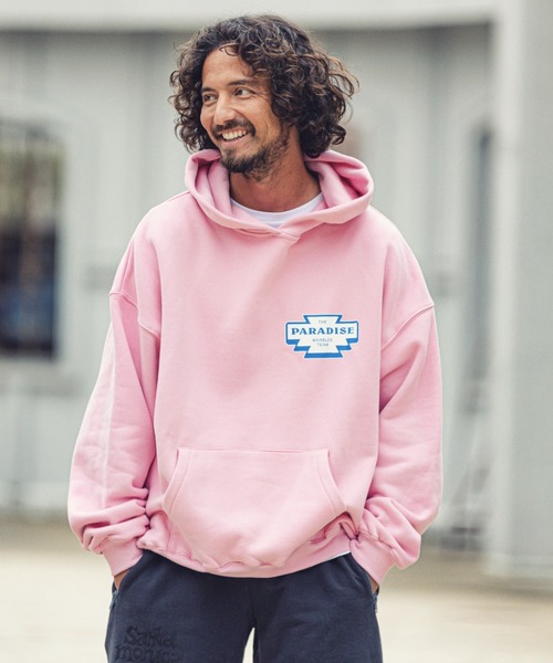 MARBLES(マーブルズ)の「MARBLES (マーブルズ)mpa2750-HQ PARKA (PARADISE) パーカー(パーカー・メンズ・ブラック/ピンク/ブルー・SMALL/MEDIUM/LARGE/X-LARGE)」の12枚目の写真