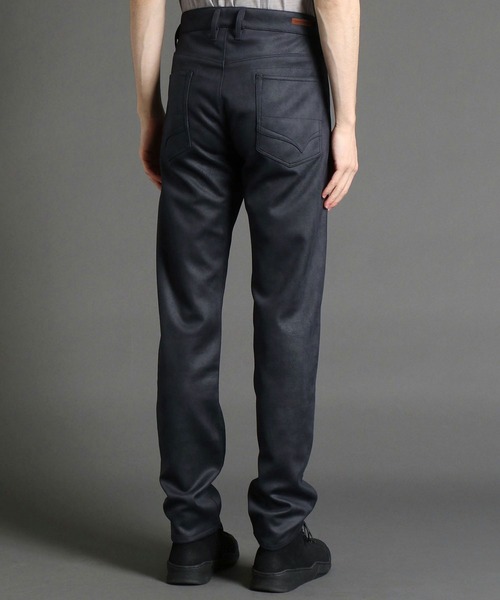 NICOLE CLUB FOR MEN（ニコルクラブフォーメン）の「【21年モデル】スウェードストレッチ５ポケットパンツ（その他パンツ・メンズ・ブラック/ネイビー/シルバーグレー/グレー系その他・SMALL/MEDIUM/LARGE/X-LARGE）」の7枚目の写真