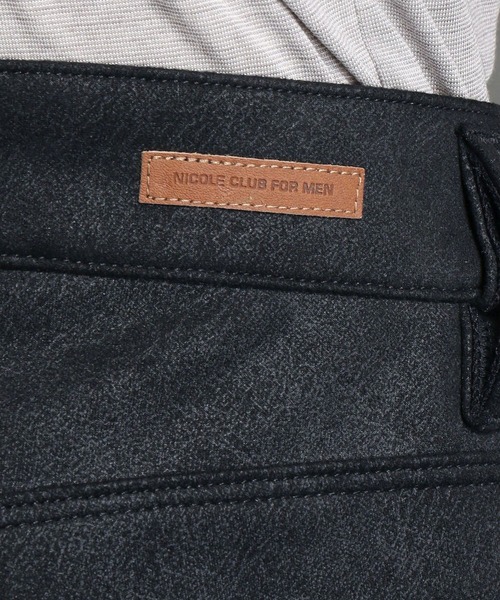 NICOLE CLUB FOR MEN（ニコルクラブフォーメン）の「【21年モデル】スウェードストレッチ５ポケットパンツ（その他パンツ・メンズ・ブラック/ネイビー/シルバーグレー/グレー系その他・SMALL/MEDIUM/LARGE/X-LARGE）」の11枚目の写真