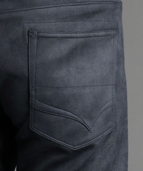 NICOLE CLUB FOR MEN（ニコルクラブフォーメン）の「【21年モデル】スウェードストレッチ５ポケットパンツ（その他パンツ・メンズ・ブラック/ネイビー/シルバーグレー/グレー系その他・SMALL/MEDIUM/LARGE/X-LARGE）」の12枚目の写真