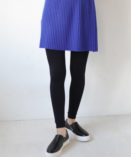 Bou Jeloud（ブージュルード）の「裏起毛レギンス（レギンス/スパッツ・レディース・ブラック・L/XL/M）」の4枚目の写真