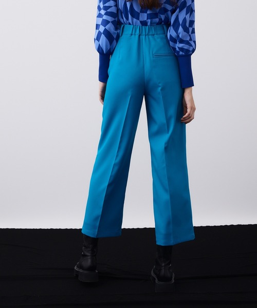 UNITED TOKYO（ユナイテッドトウキョウ）の「フォルドバックデザインパンツ（その他パンツ・レディース・ブラック/ブルー・1/2/3）」の17枚目の写真