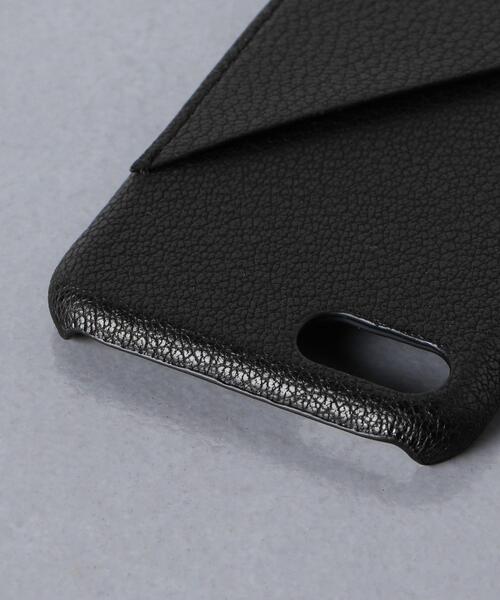 UNITED ARROWS（ユナイテッドアローズ）の「＜UNITED ARROWS＞ マイクロファイバー I PHONE SE ケース（スマホケース/カバー・メンズ・ブラック/グレー・FREE）」の3枚目の写真