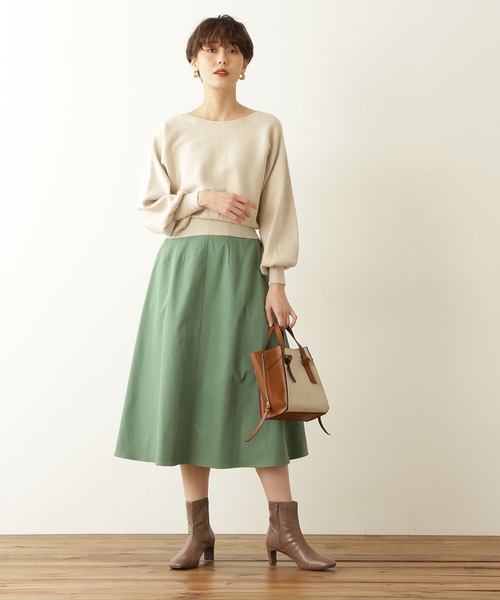 N.（N. Natural Beauty Basic）（エヌエヌナチュラルビューティーベーシック）の「◆サイドジップショルダーバッグ（ショルダーバッグ・レディース・ブラウン/ベージュ/イエロー・ﾌﾘ-）」の5枚目の写真
