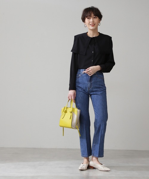 N.（N. Natural Beauty Basic）（エヌエヌナチュラルビューティーベーシック）の「◆サイドジップショルダーバッグ（ショルダーバッグ・レディース・ブラウン/ベージュ/イエロー・ﾌﾘ-）」の11枚目の写真