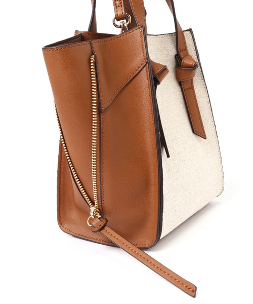 N.（N. Natural Beauty Basic）（エヌエヌナチュラルビューティーベーシック）の「◆サイドジップショルダーバッグ（ショルダーバッグ・レディース・ブラウン/ベージュ/イエロー・ﾌﾘ-）」の19枚目の写真