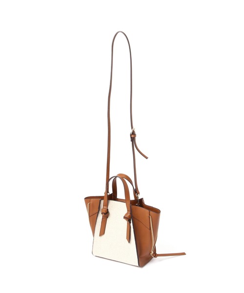 N.（N. Natural Beauty Basic）（エヌエヌナチュラルビューティーベーシック）の「◆サイドジップショルダーバッグ（ショルダーバッグ・レディース・ブラウン/ベージュ/イエロー・ﾌﾘ-）」の15枚目の写真