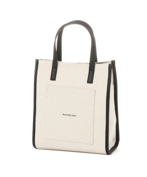 Me%（ミィパーセント）の「キャンバスパイピングショルダーバッグ（ショルダーバッグ・レディース・アイボリー/ブラック/ライトブルー・FREE）」の14枚目の写真