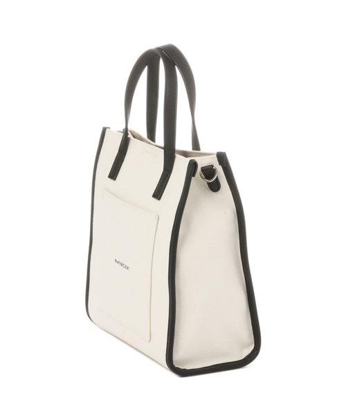 Me%（ミィパーセント）の「キャンバスパイピングショルダーバッグ（ショルダーバッグ・レディース・アイボリー/ブラック/ライトブルー・FREE）」の15枚目の写真