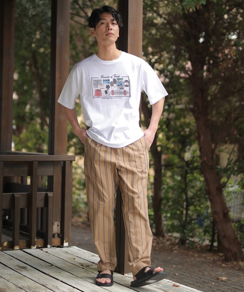 UNION STATION(ユニオンステーション)の「【セットアップ対応】T/Cストライプ イージーパンツ(その他パンツ・メンズ・ベージュ/ネイビー・S/M/L)」の9枚目の写真