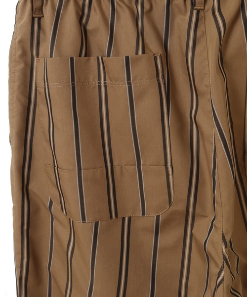 UNION STATION(ユニオンステーション)の「【セットアップ対応】T/Cストライプ イージーパンツ(その他パンツ・メンズ・ベージュ/ネイビー・S/M/L)」の10枚目の写真