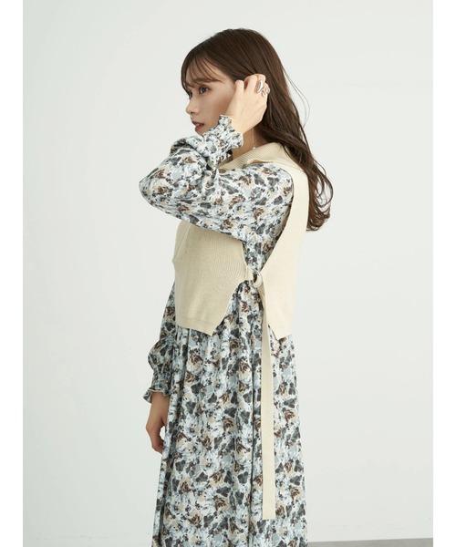 earth music&ecology（アースミュージックアンドエコロジー）の「フロントジップニットベスト＊（ベスト・レディース・ブラック/その他8・FREE）」の15枚目の写真