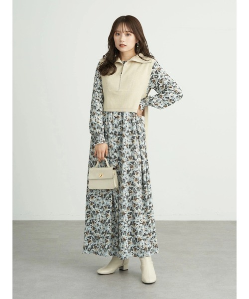 earth music&ecology（アースミュージックアンドエコロジー）の「フロントジップニットベスト＊（ベスト・レディース・ブラック/その他8・FREE）」の17枚目の写真