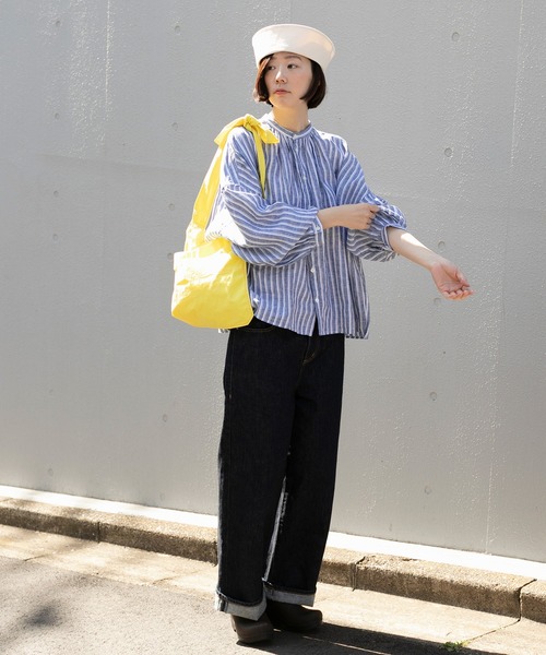 note et silence （ノートエシロンス）の「【 AMB100貨 】UNIV  エプロンバッグ（ショルダーバッグ・レディース・イエロー/その他・FREE）」の6枚目の写真