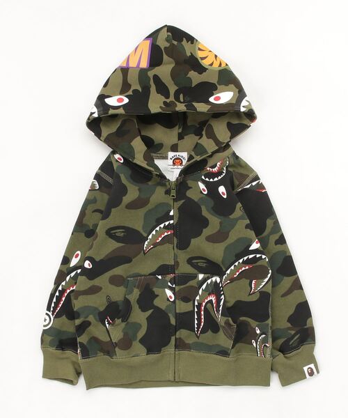 BAPE KIDS 迷彩シャークジャケット 140 BAPE KIDS 迷彩シャークジャケット 140