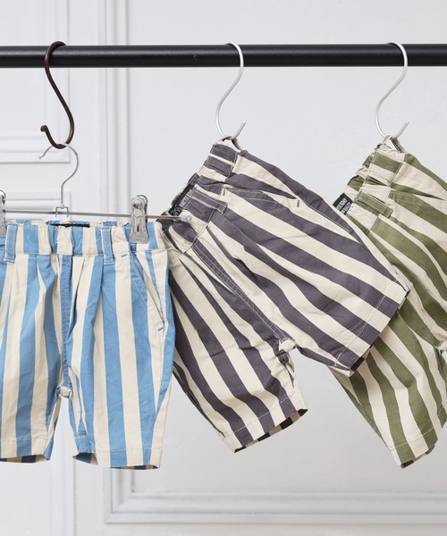 MAKE YOUR DAY（メイクユアデイ）の「ストライプタックパンツ■80～140cm（その他パンツ・キッズ・チャコールグレー/カーキ/ブルー・90/100/110/120/80/130/140）」の14枚目の写真