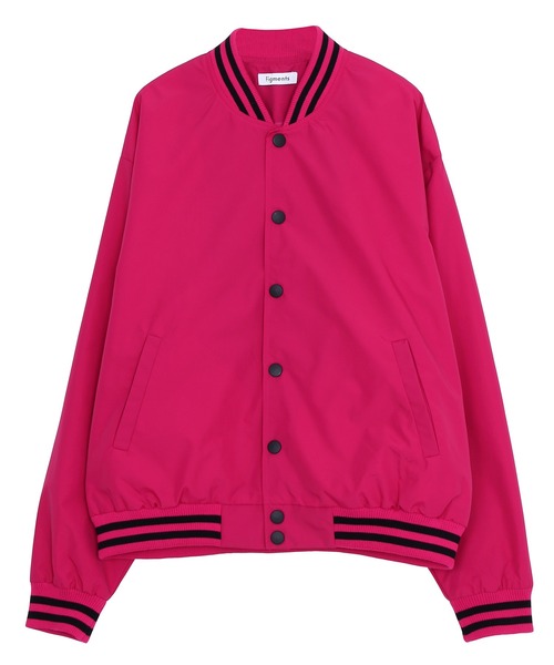 Figments（フィグメンツ）の「オーバーナイロンジャケット（ブルゾン・レディース・ブラック/パープル/オフホワイト/ピンク・SMALL/MEDIUM）」の19枚目の写真