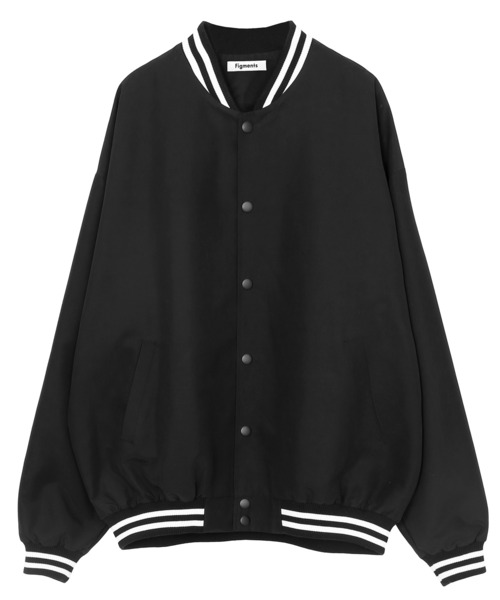 Figments（フィグメンツ）の「オーバーナイロンジャケット（ブルゾン・レディース・ブラック/パープル/オフホワイト/ピンク・SMALL/MEDIUM）」の20枚目の写真