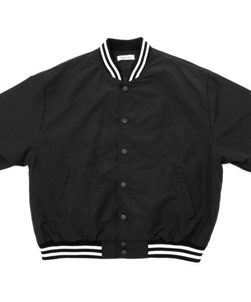 Figments（フィグメンツ）の「オーバーナイロンジャケット（ブルゾン・レディース・ブラック/パープル/オフホワイト/ピンク・SMALL/MEDIUM）」の22枚目の写真