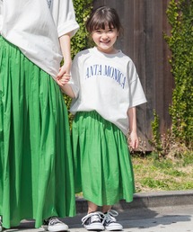 coca（coca） | キッズ 親子お揃い大人ニュアンスカレッジTEE(Tシャツ/カットソー)