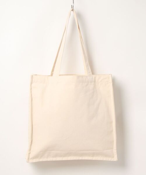 KANGOL（カンゴール）の「【 KANGOL / カンゴール 】 スクエア キャンバス メッセージ プリント トート（トートバッグ・レディース・ホワイト×ブルー/ホワイト×ブラック/ブラック×ホワイト/ブラック系その他・FREE）」の5枚目の写真