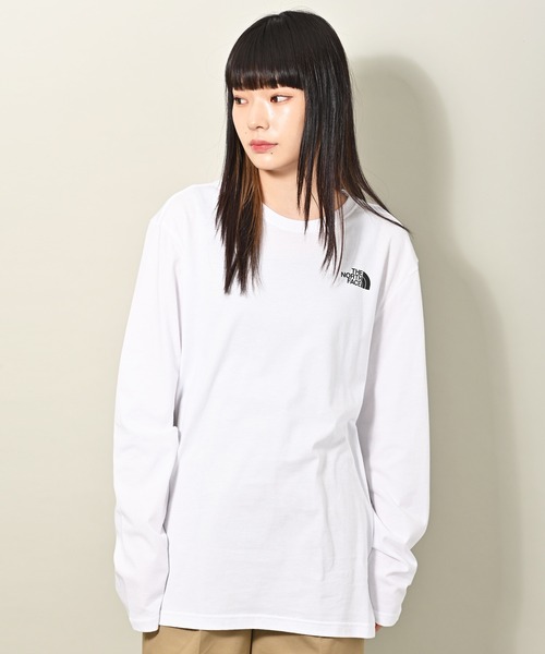THE NORTH FACE(ザノースフェイス)の「THE NORTH FACE(ザ・ノース・フェイス) レッドボックス 長袖Tシャツ(Tシャツ/カットソー・レディース・ホワイト・M/XL/L)」の6枚目の写真